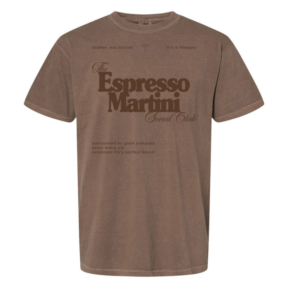 'Espresso Martini Social Club' T-Shirt