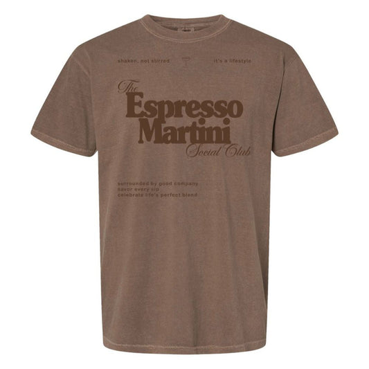 'Espresso Martini Social Club' T-Shirt