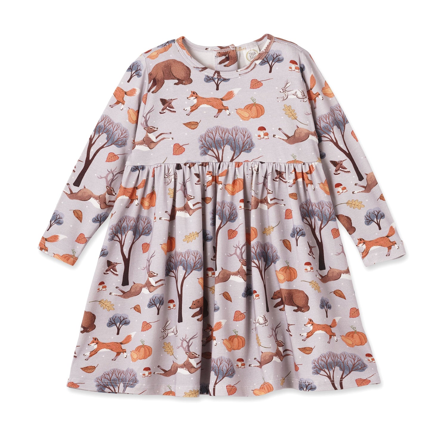 Forest Frolic Twirl Dress - Bamboo Fall Girls Outfit
