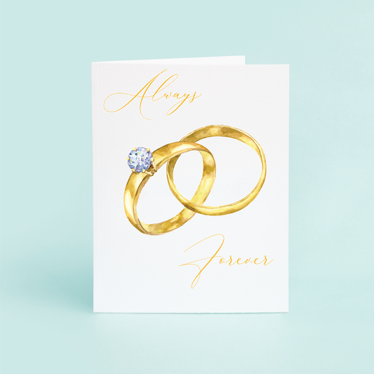 Wedding Rings "Always & Forever"