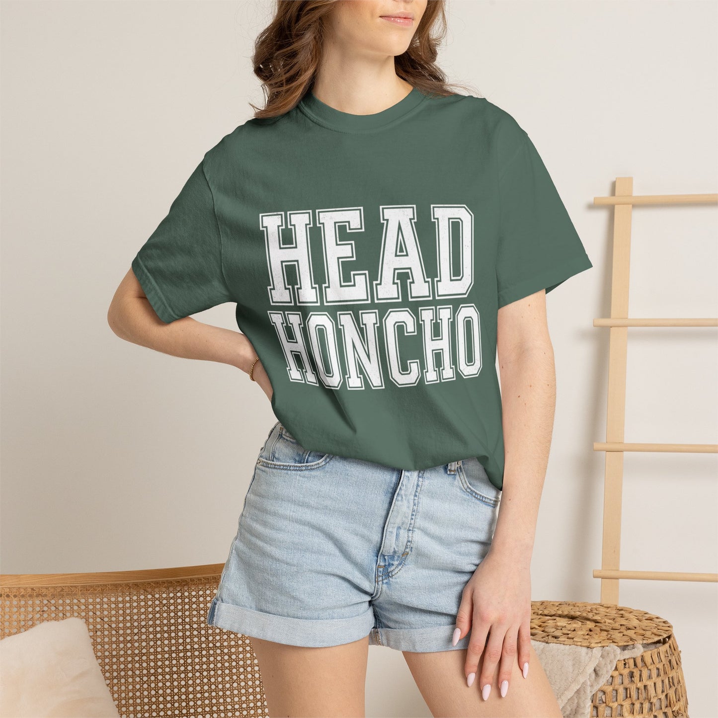 Head Honcho T-Shirt — Vintage Collegiate Graphic Tee