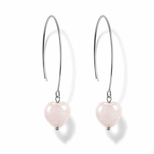 Small Stone Drop Earrings