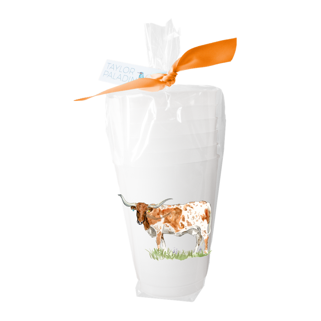 Texas Longhorn Cups