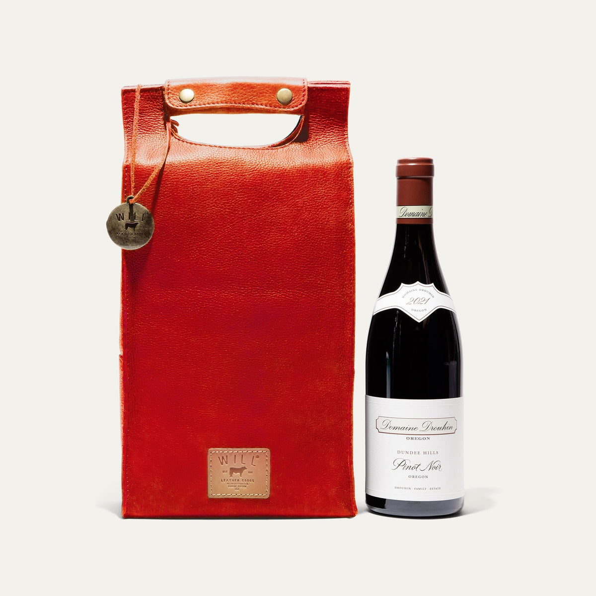 Double Leather Wine Case