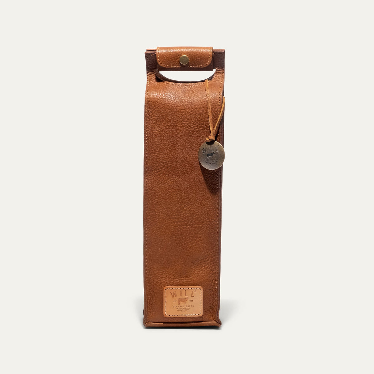 Single Leather Wine Case