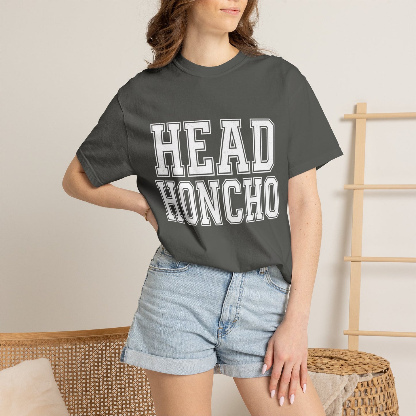 Head Honcho T-Shirt — Vintage Collegiate Graphic Tee