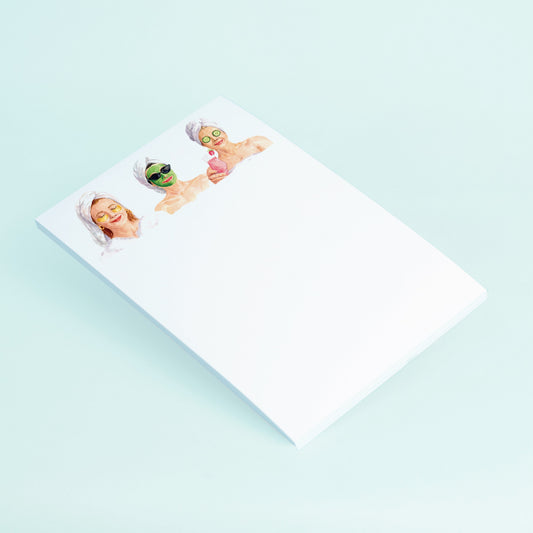 Spa Ladies Notepad