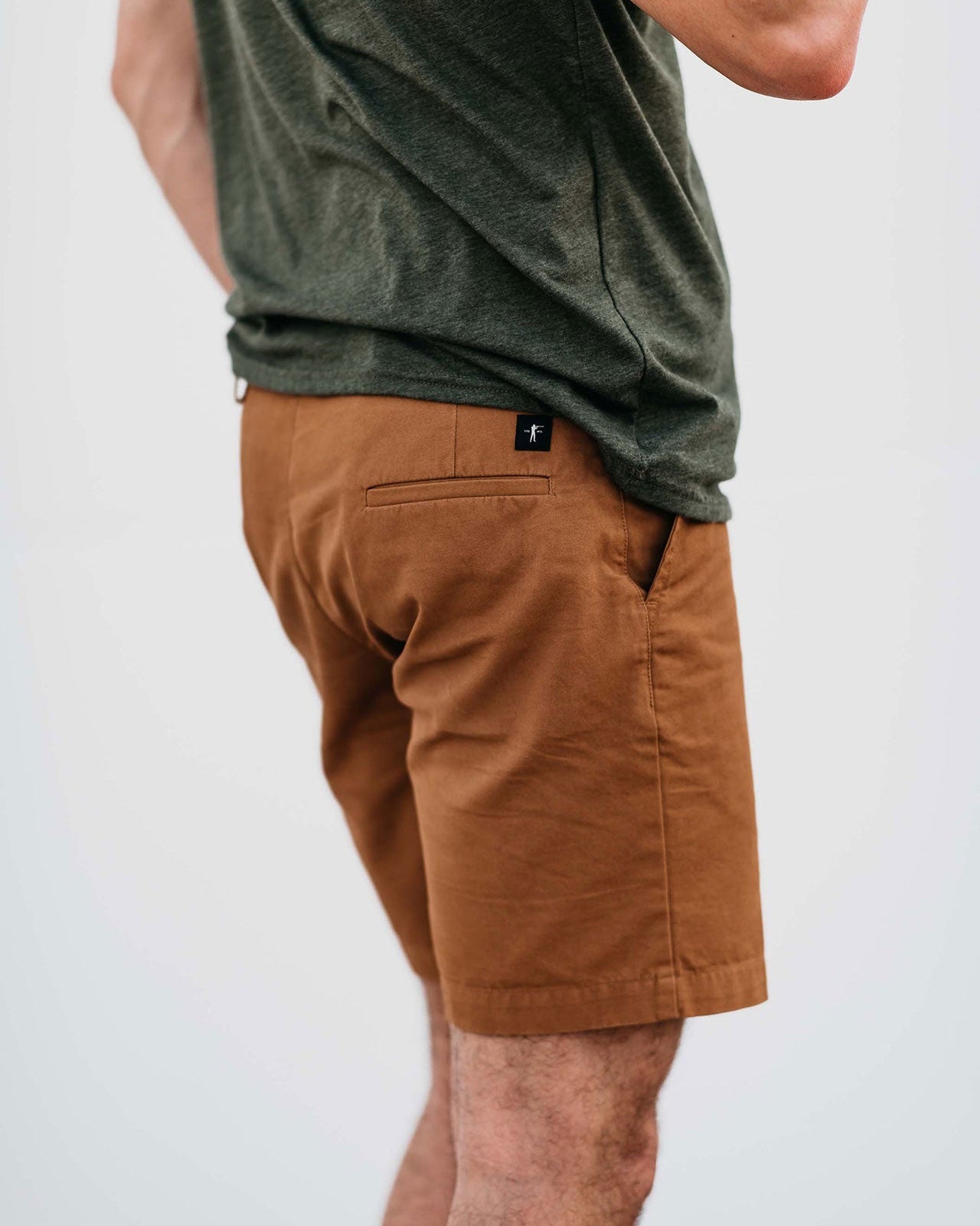 Heritage Short in Ground Nutmeg