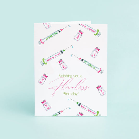 Botox Needles Birthday