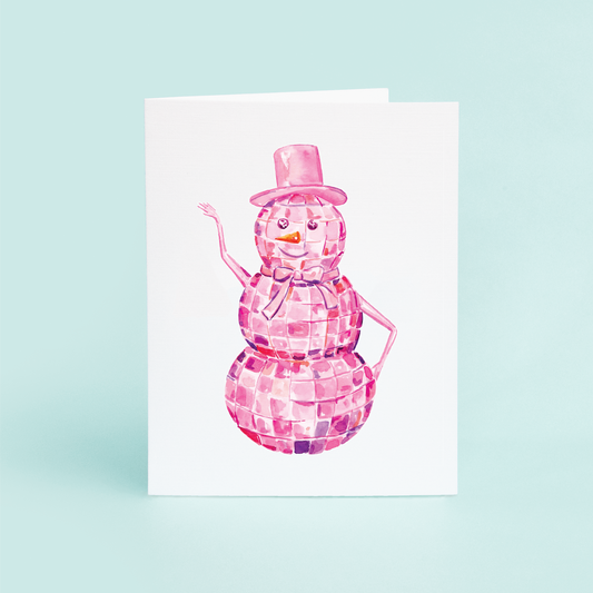 Disco Snowman