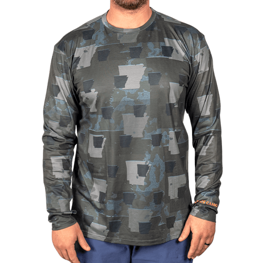 Arkansas Camo - Long Sleeve Shirt