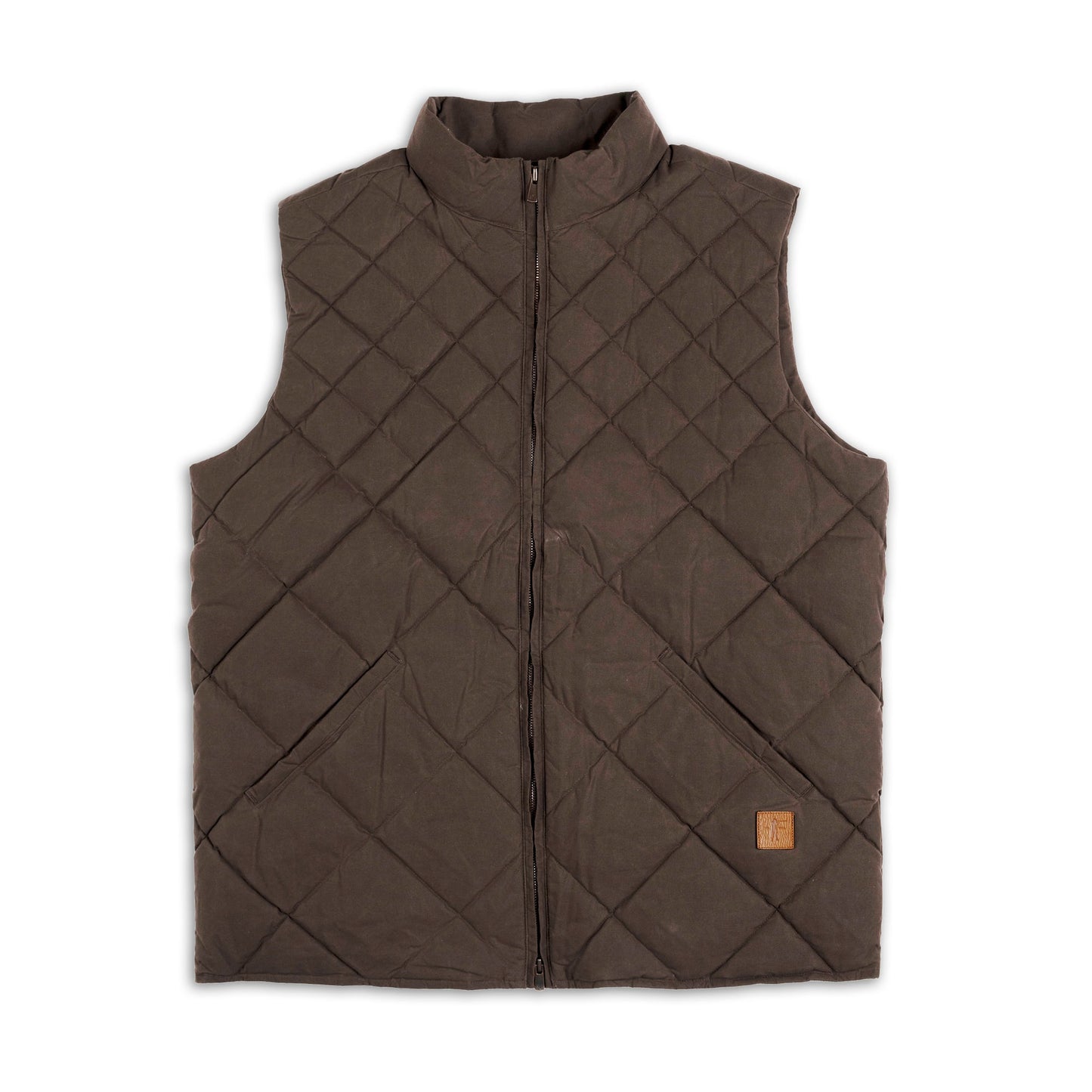 Arthur Quilted Waxed Down Vest