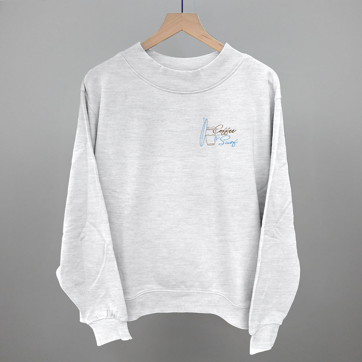 Coffee & Surf (Left Chest)