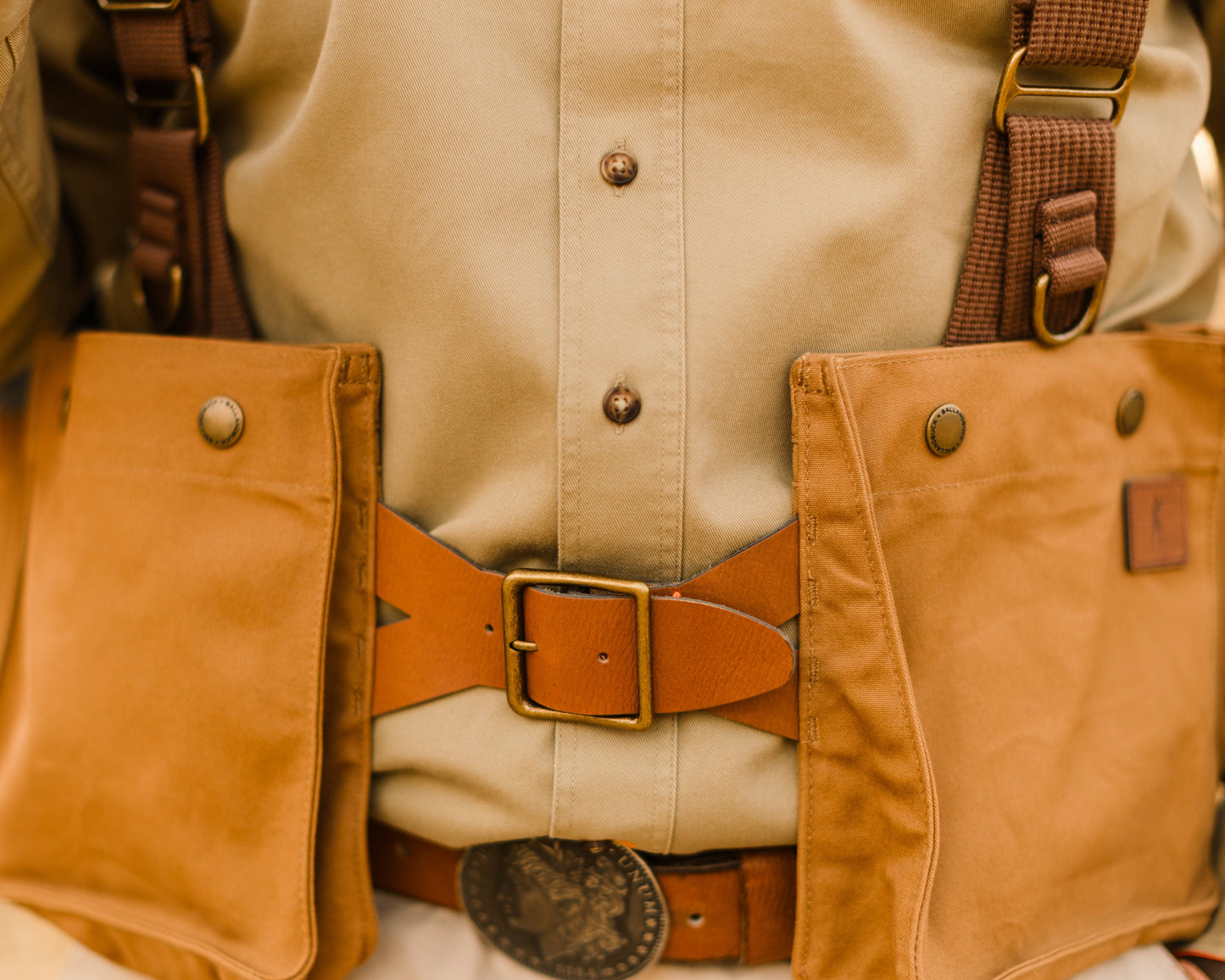 Strap Vest - Signature Canvas