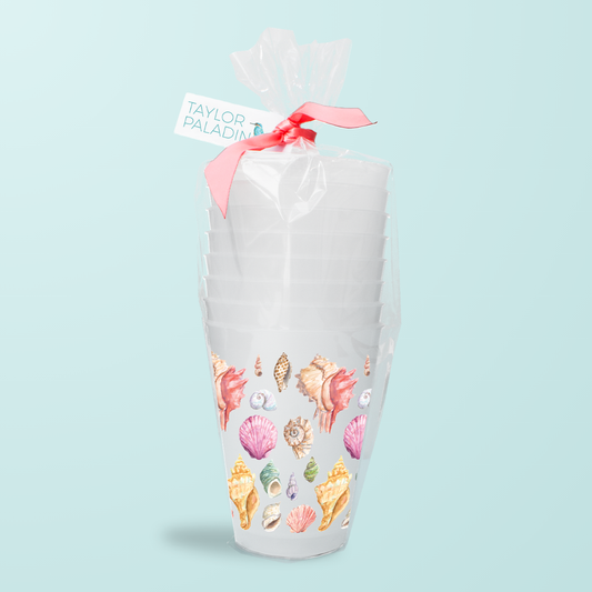 Seashells Frosted Cup