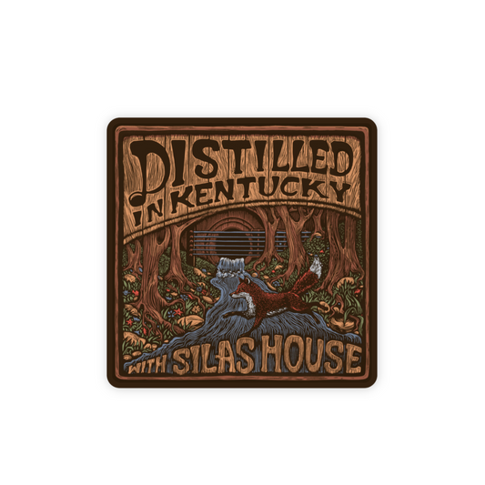 Distilled in Kentucky Sticker