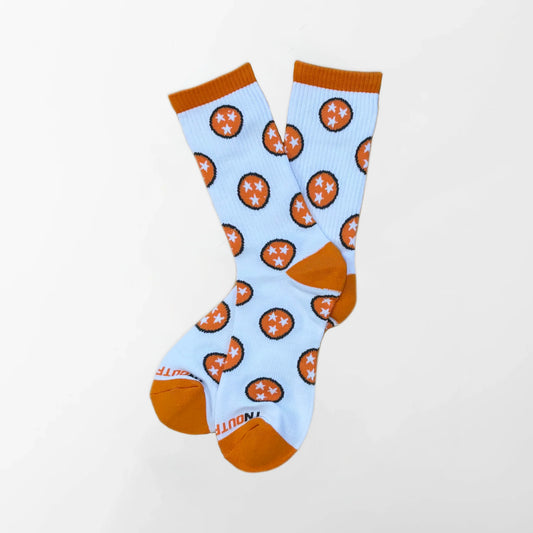 Stadium White Tennessee Sock