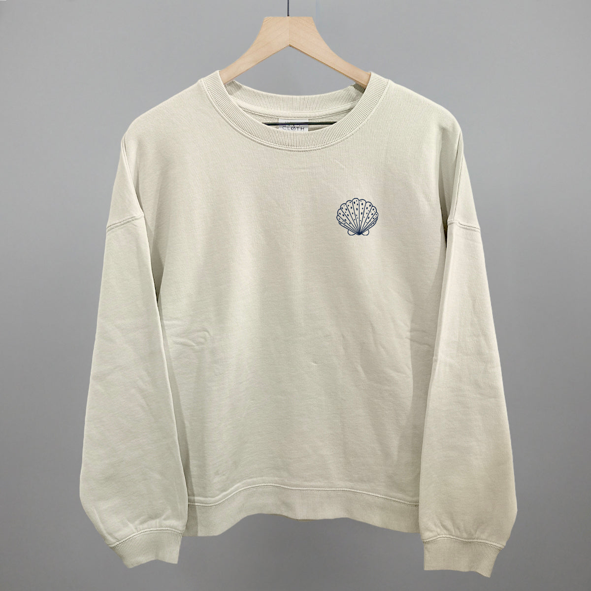 Speckled Seashell (Navy Blue) (Left Chest)