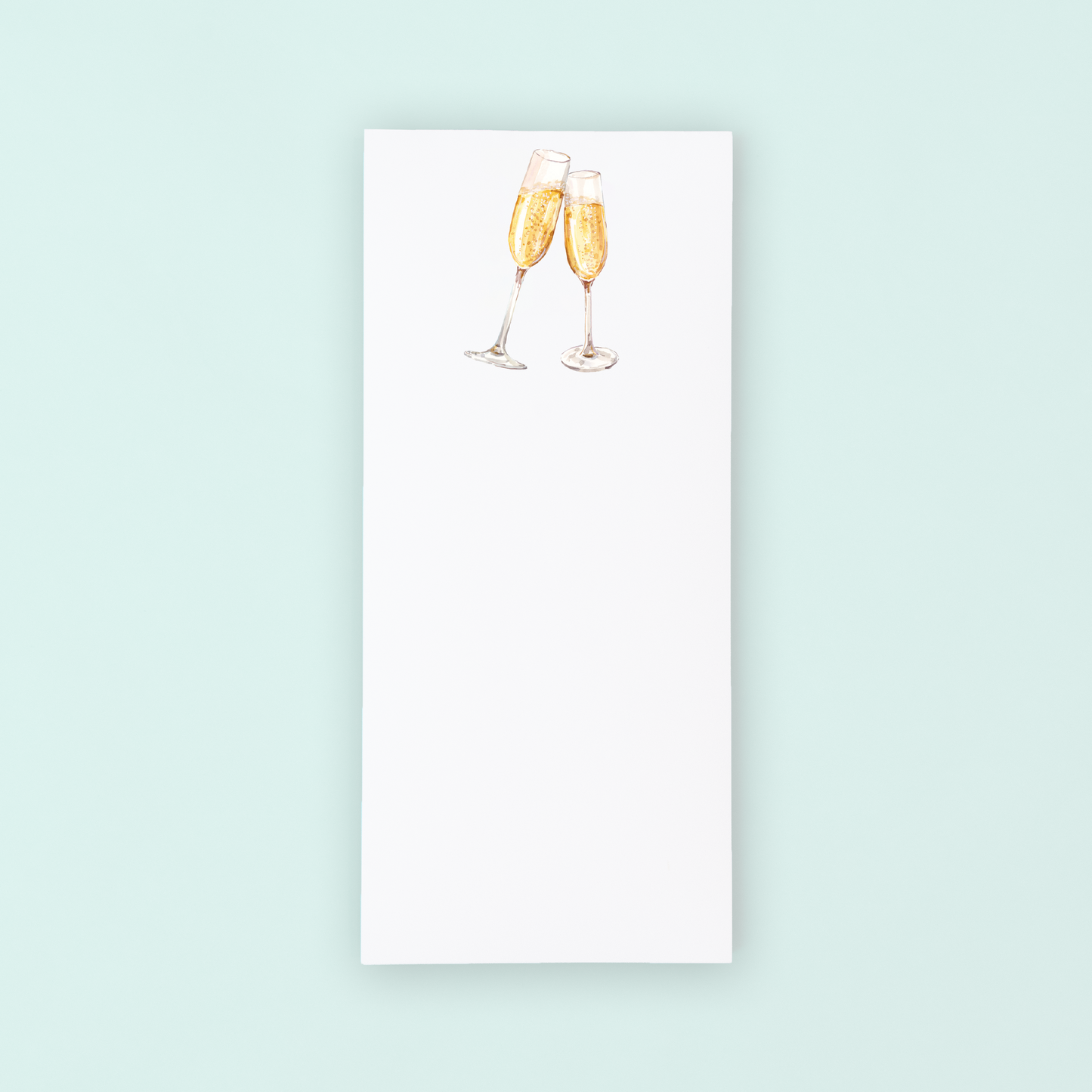 Champagne Clink List Pad