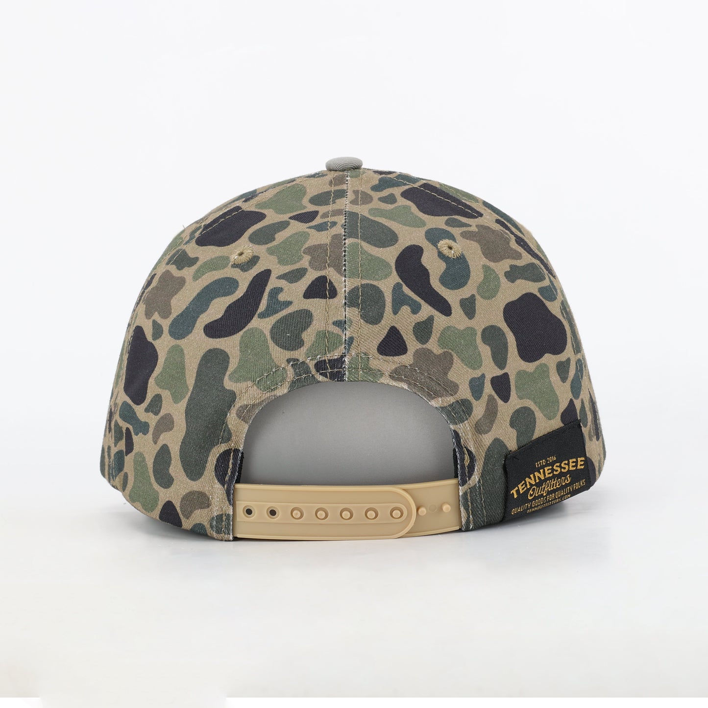 Tennessee "TN Hat" in TENN™ Camo & Smokey Gray