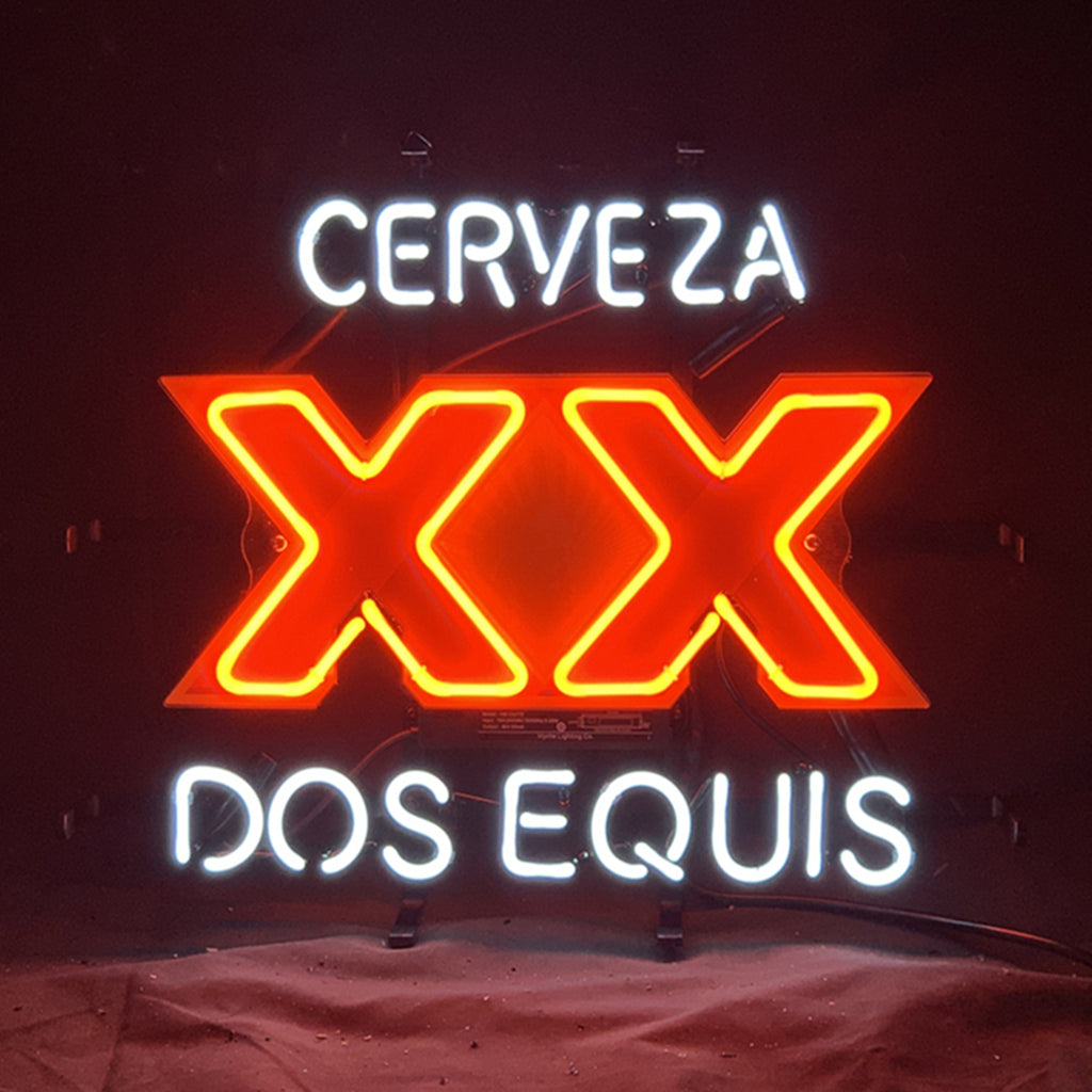 Cerveza XX Dos Equis Neon Light Sign