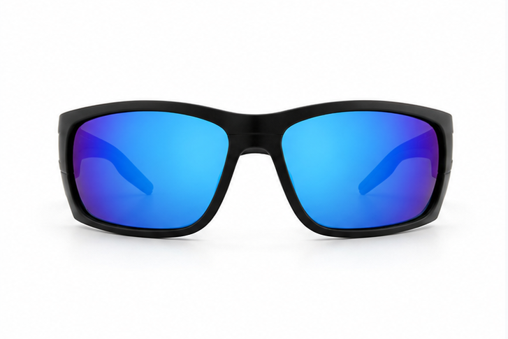 Glades Nirtech Polarized Matte Black Sunglasses