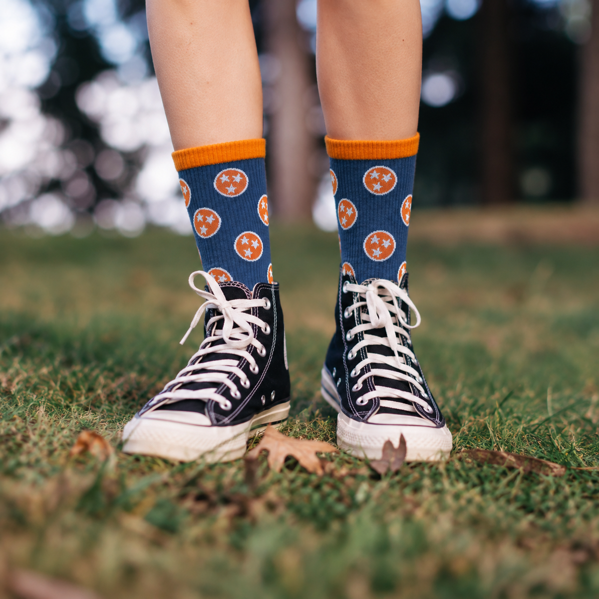 Well Worn Navy Tennessee Sock