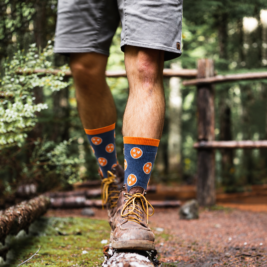 Well Worn Navy Tennessee Sock