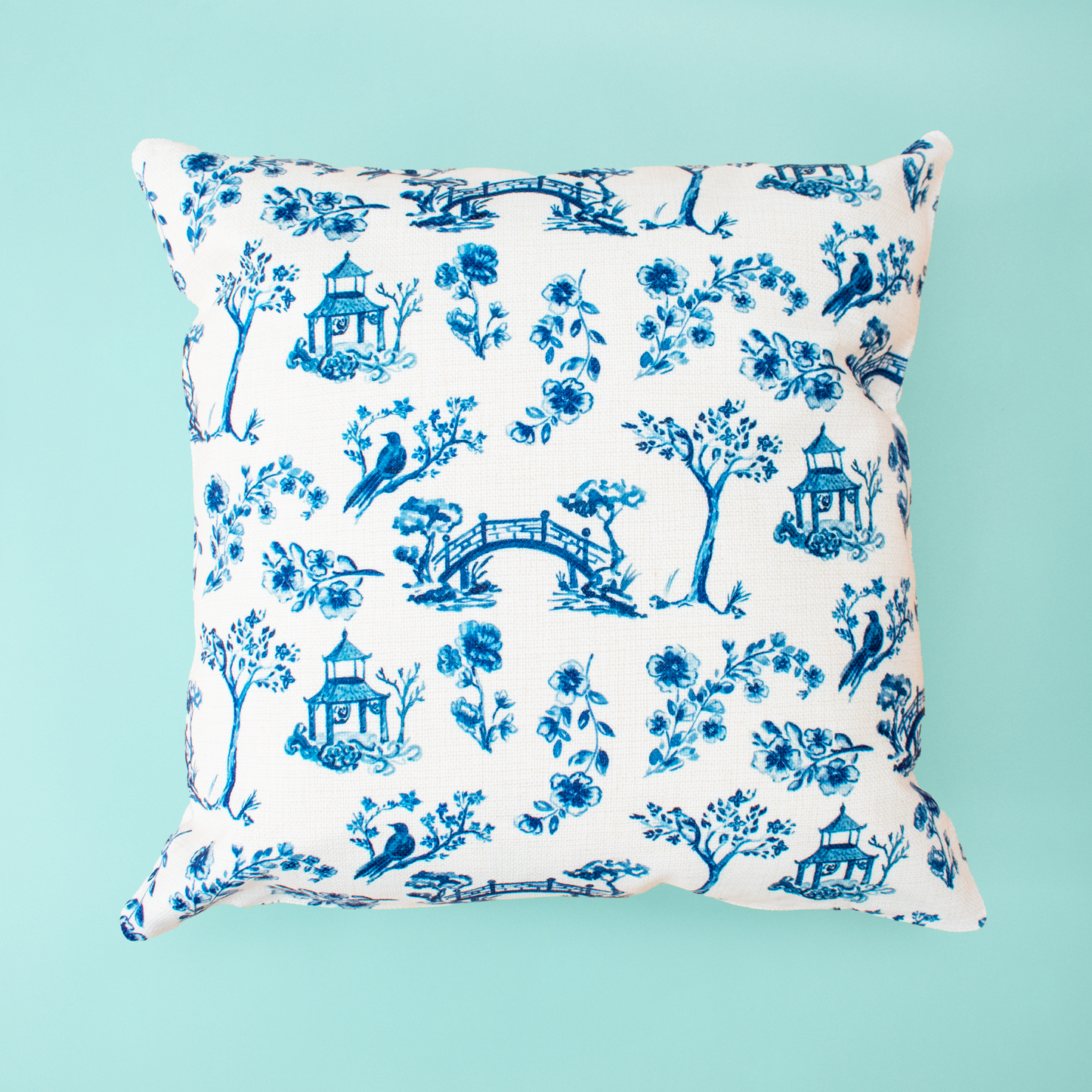 Chinoiserie Throw Pillow