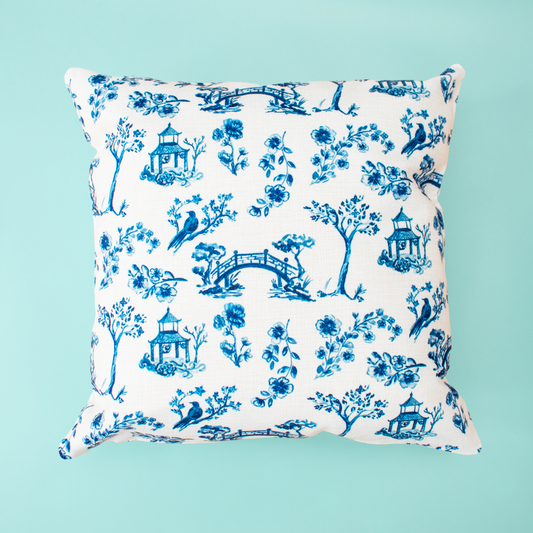 Chinoiserie Throw Pillow