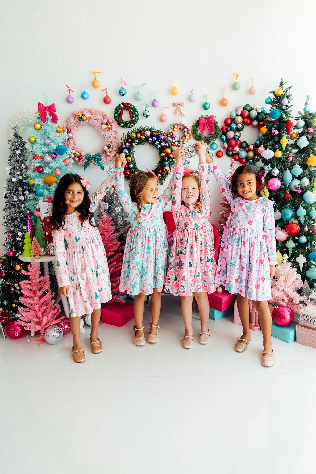 Cocoa Kisses L/S Pocket Twirl Dress