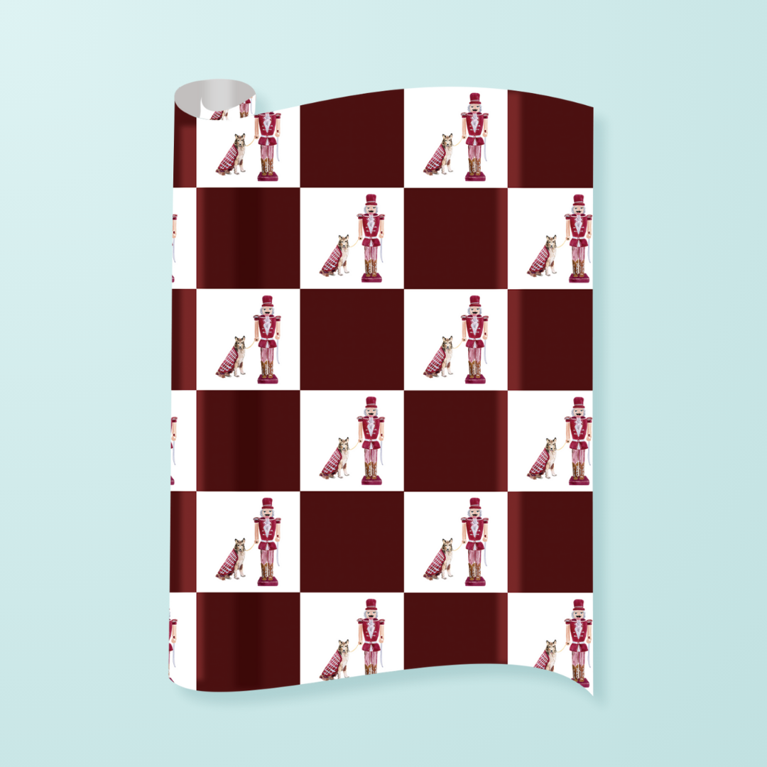 College Station Nutcracker Gift Wrap