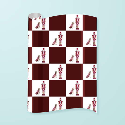 College Station Nutcracker Gift Wrap