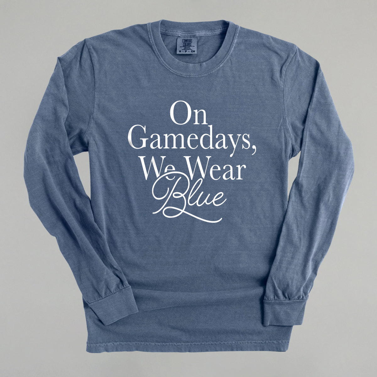 On Gamedays, We Wear Blue