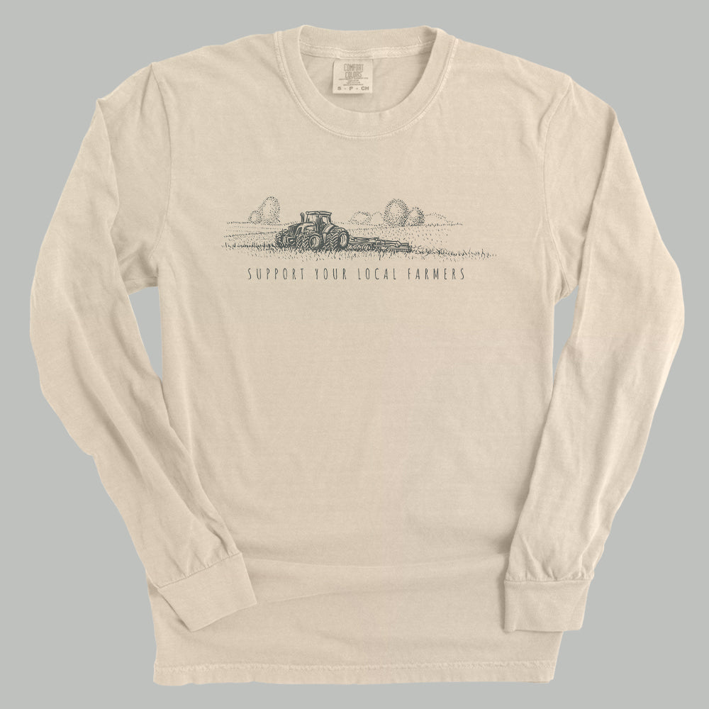 Support Your Local Farmers Doodle