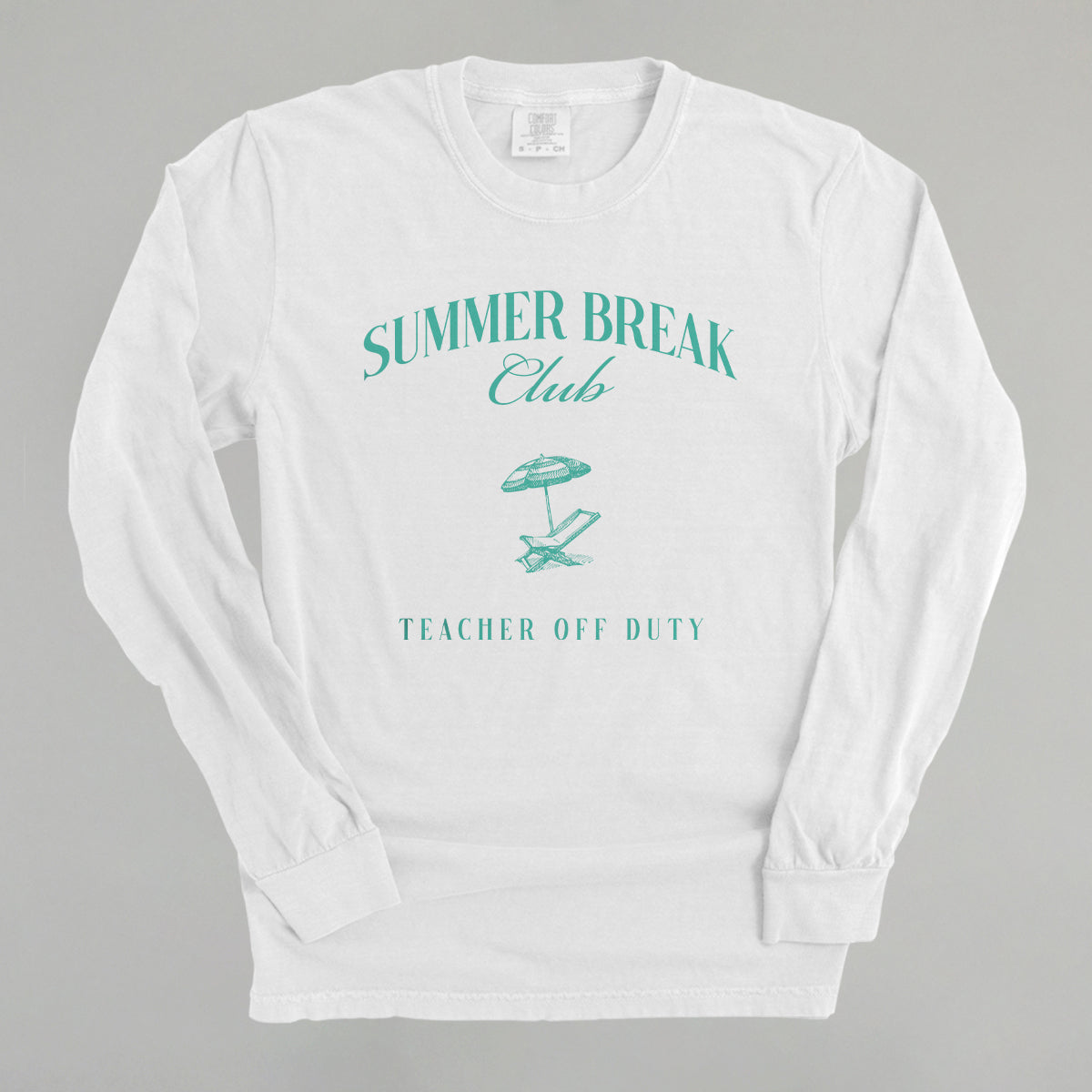 Summer Break Club Teacher Off Duty