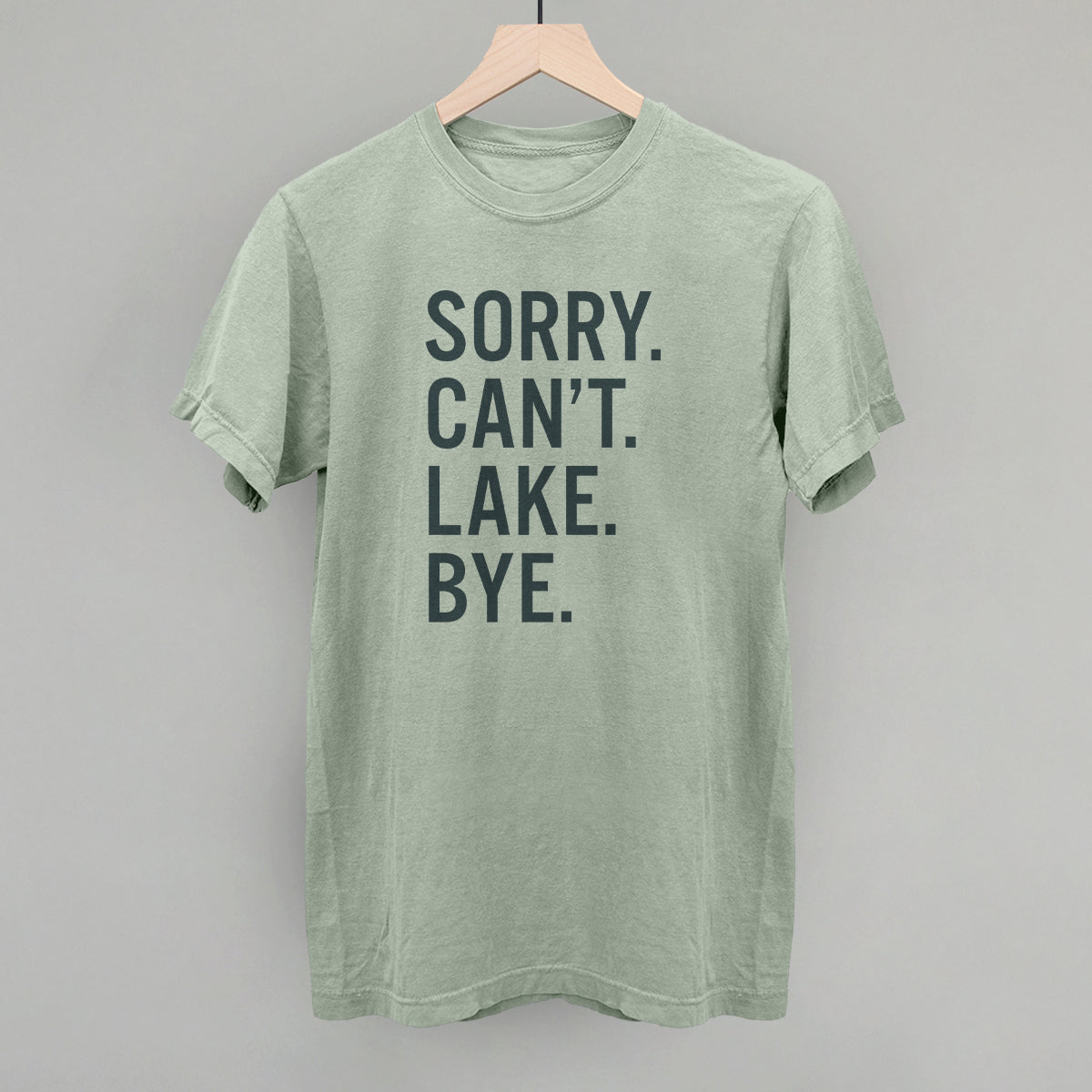 Sorry Can't Lake Bye