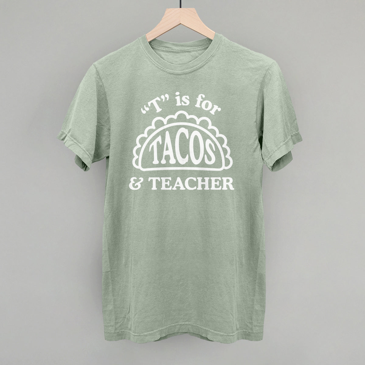 T is for Tacos and Teacher (Red and Green)