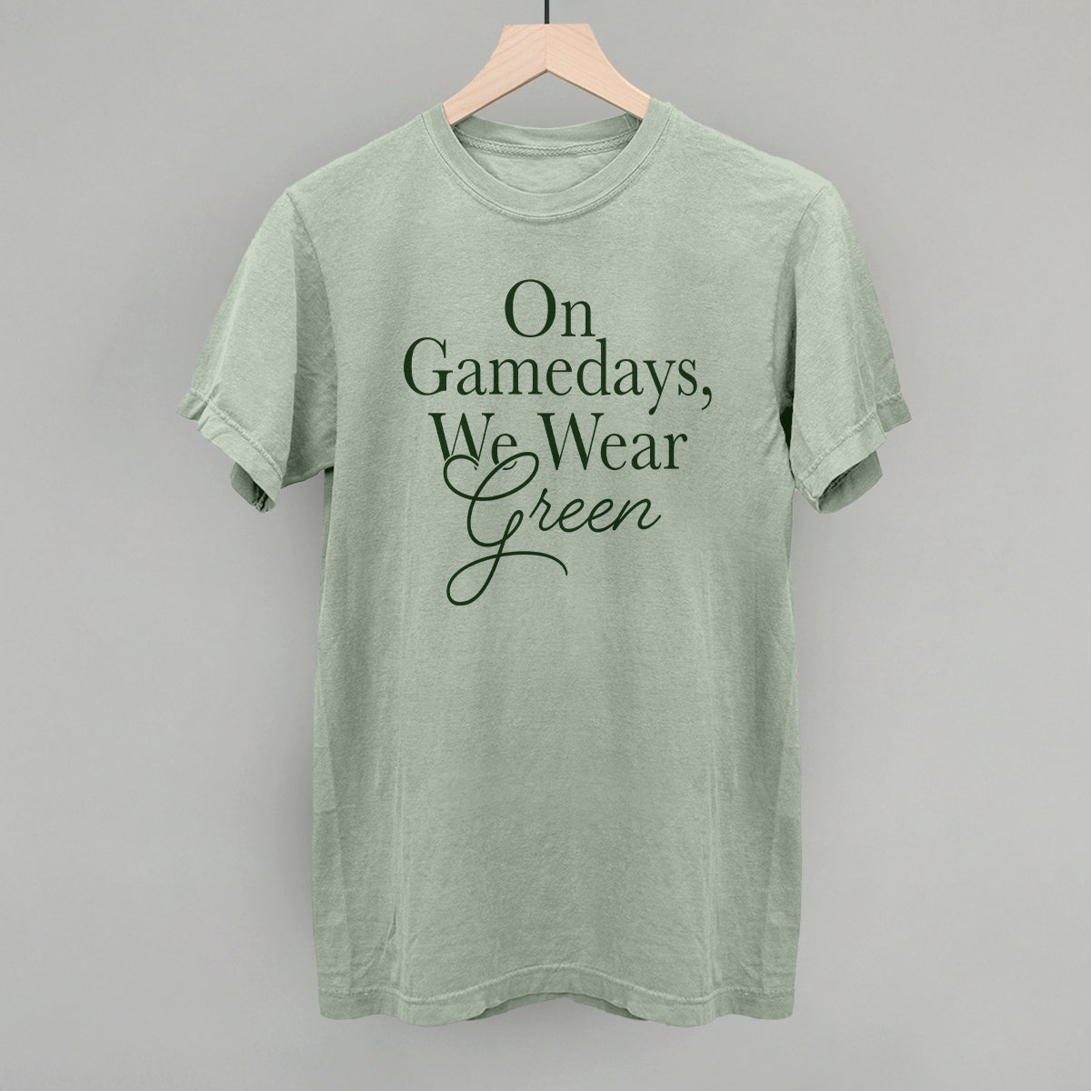On Gamedays, We Wear Green