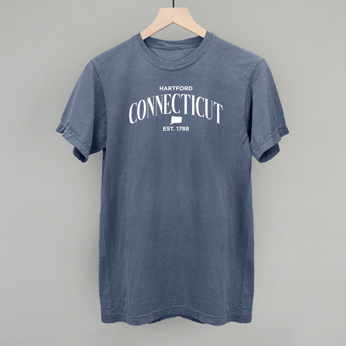 Connecticut Est. 1788 (White)
