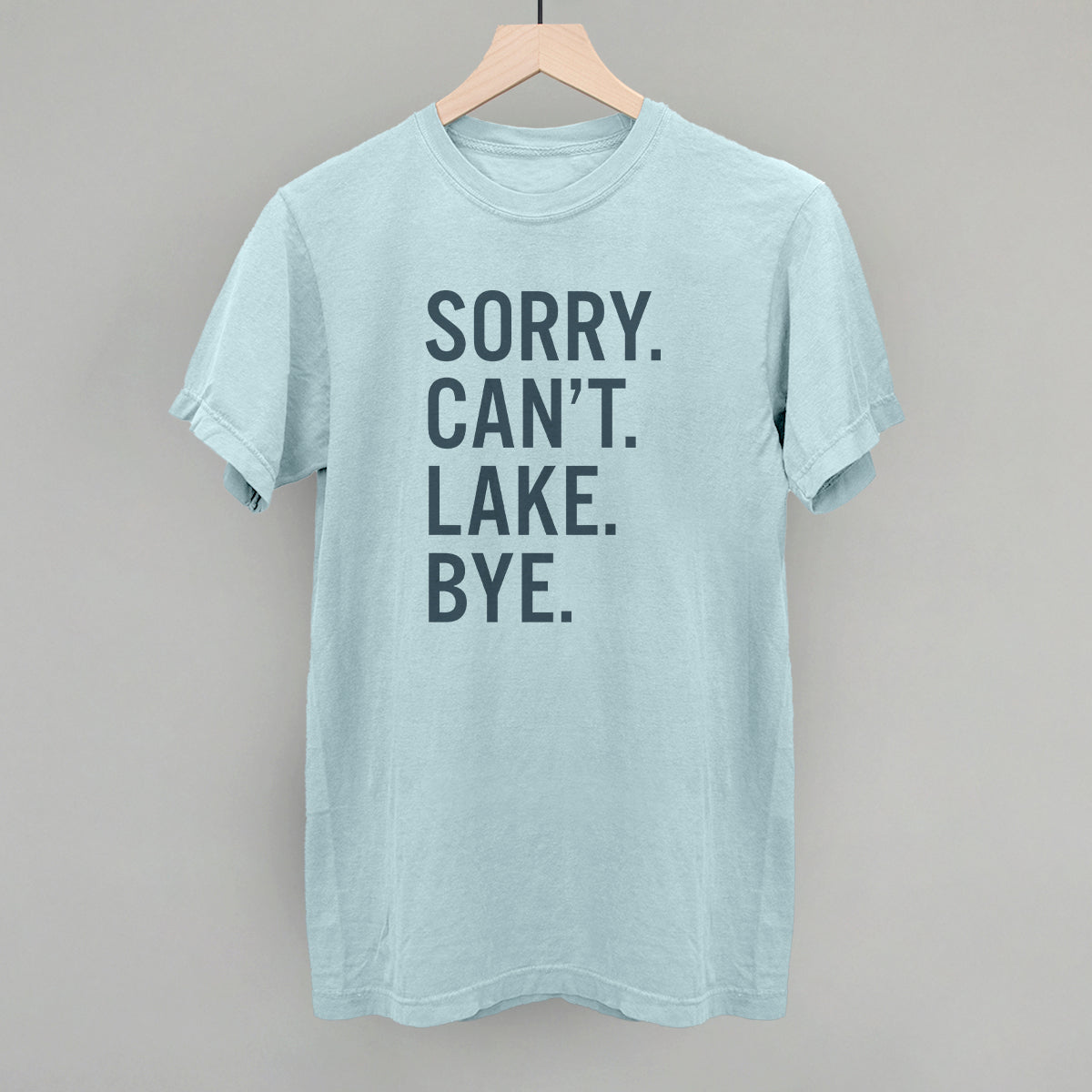 Sorry Can't Lake Bye