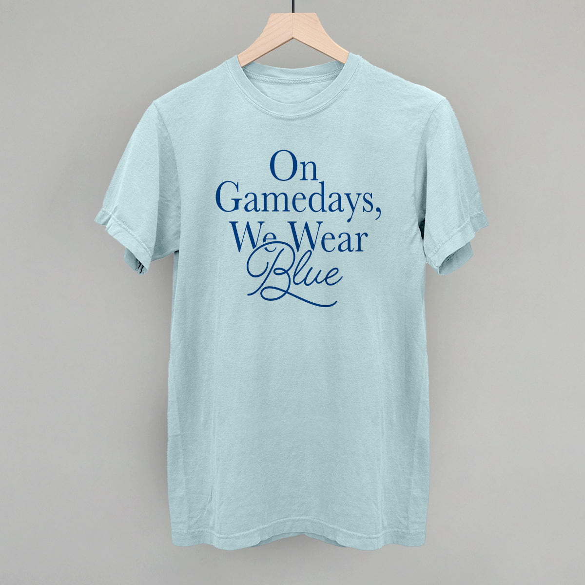 On Gamedays, We Wear Blue