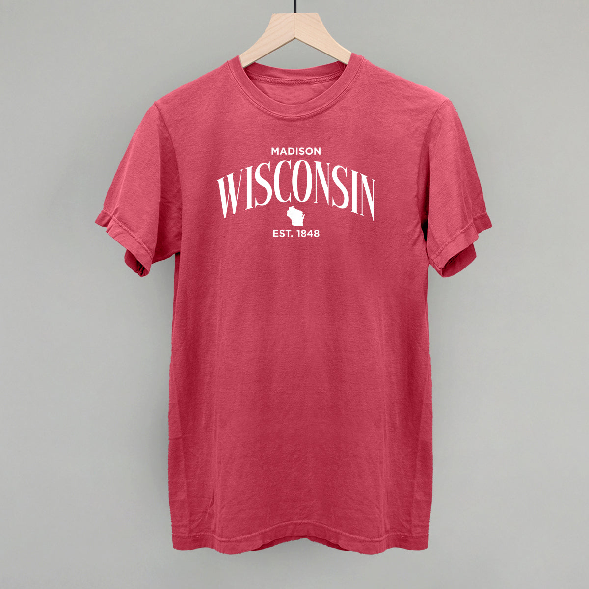 Wisconsin Est. 1848 (White)