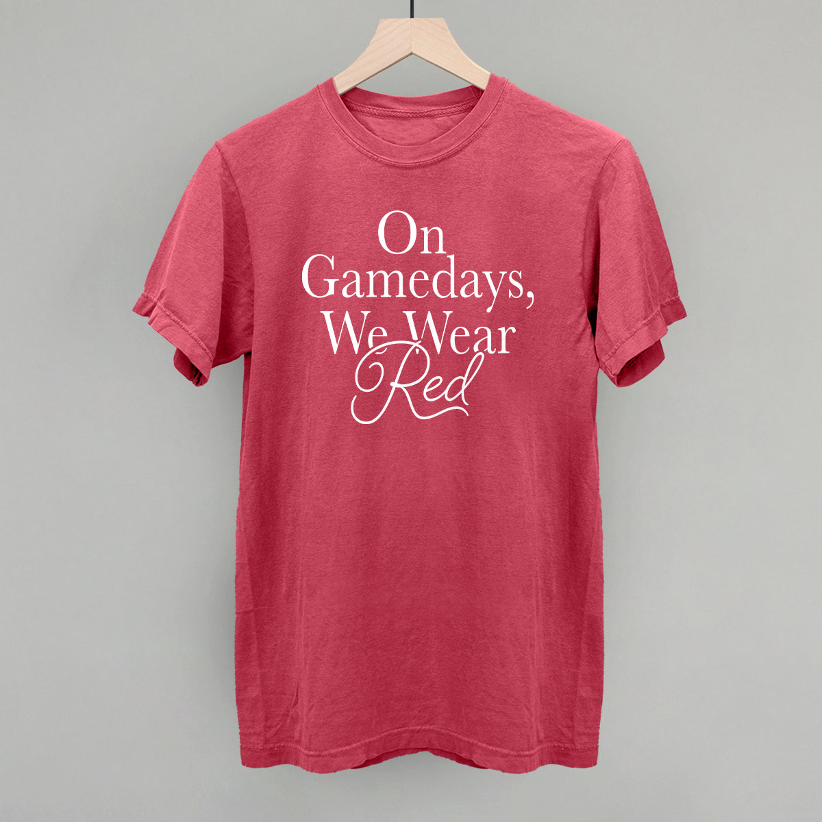 On Gamedays, We Wear Red