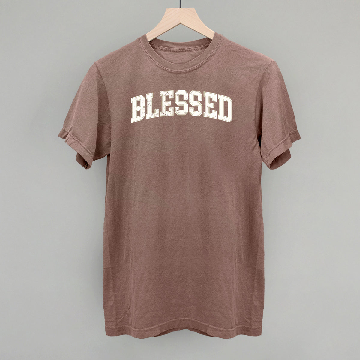 Blessed Distressed Collegiate