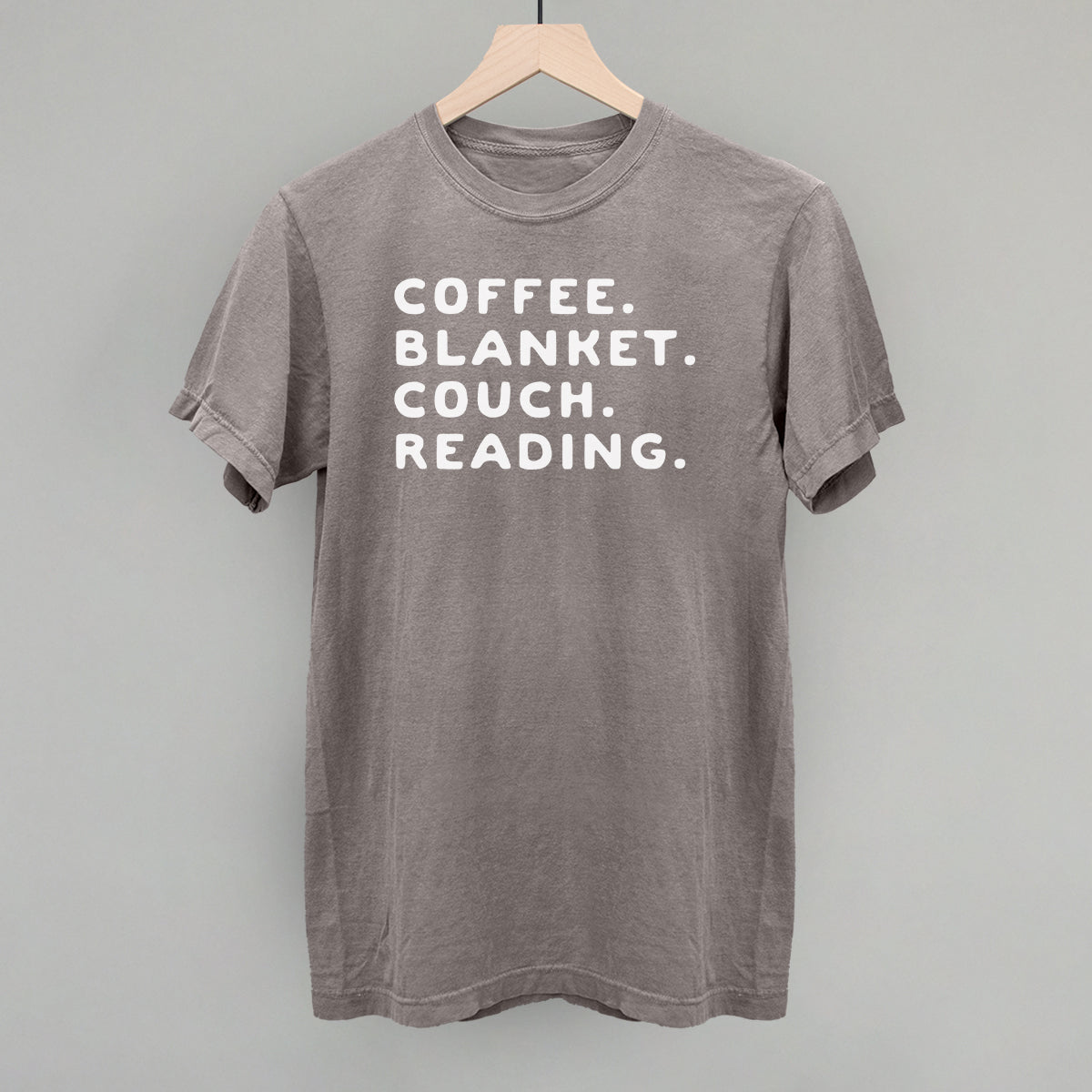 Coffee Blanket Couch Reading