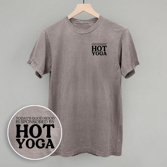Mood Sponsored By Hot Yoga (Left Chest)