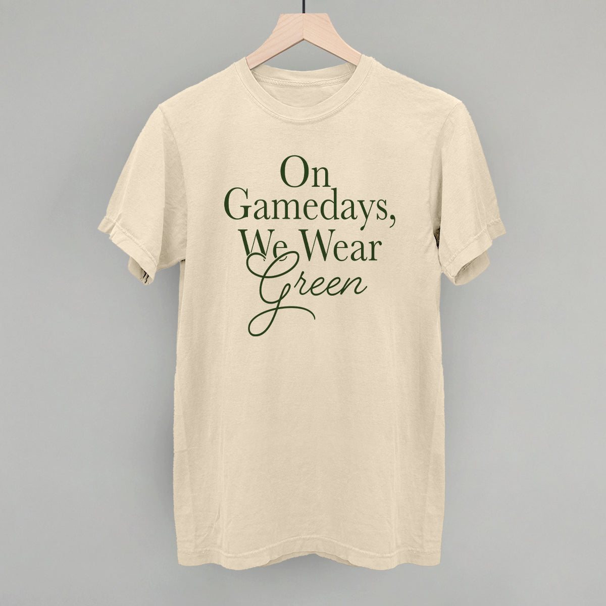 On Gamedays, We Wear Green