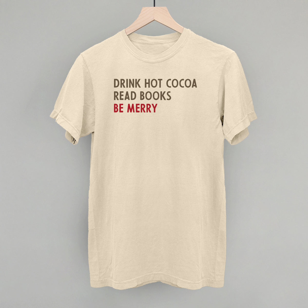 Drink Hot Cocoa Read Books Be Merry