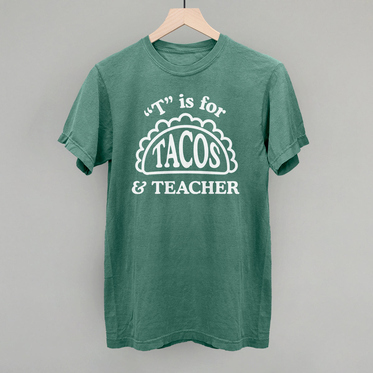 T is for Tacos and Teacher (Red and Green)